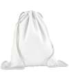 W160/WM160 Organic Cotton In Conversion Gymsac White colour image
